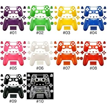 PlayStation4 - JJOINT WPS Matte Controller Case Collection Full Housing Shell +
